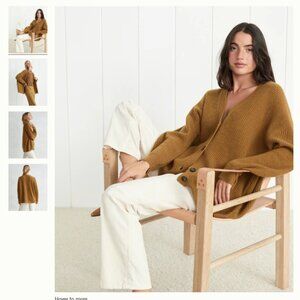 NWT Jenni Kayne Cashmere Cocoon Cardigan